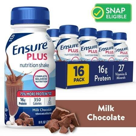 Ensure Plus Nutrition Shake  8 fl oz  16 Count
