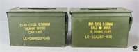 Metal Ammo Boxes / 2 pc
