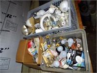 Large Lot of Assorted Light Bulbs