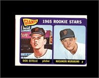 1965 Topps #282 Giants Rookie Stars P/F to GD+