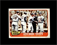 1965 Topps #136 WS Game5 VG to VG-EX+