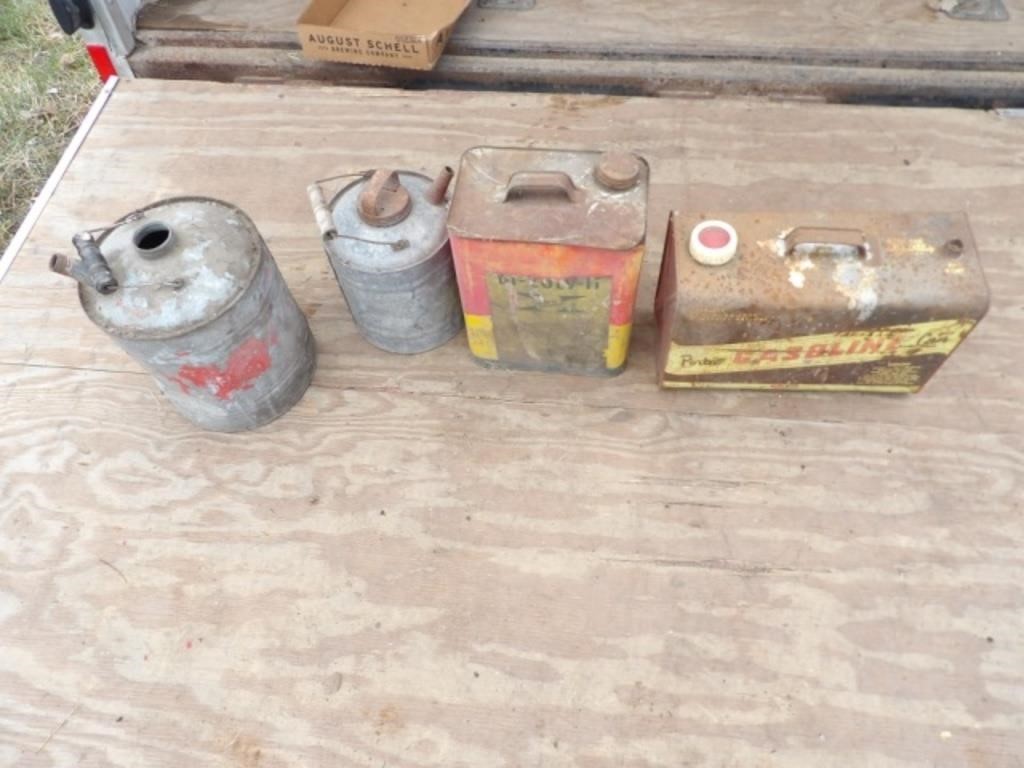 Vintage Gas Cans