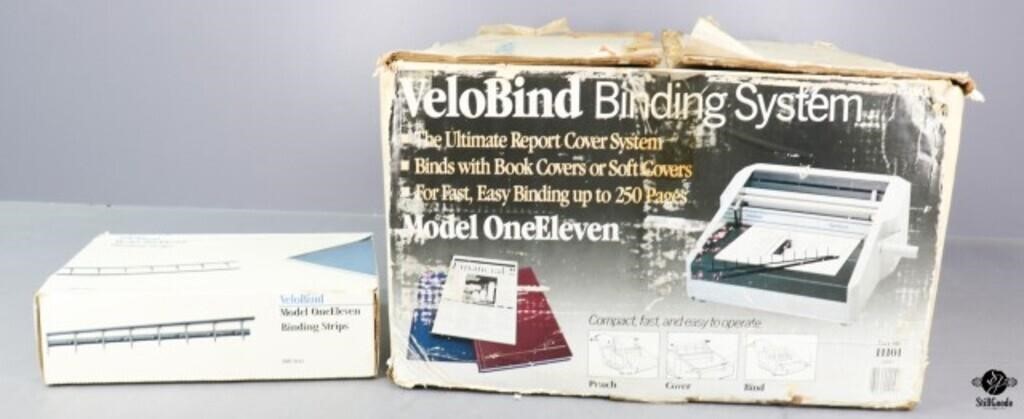 VeloBind Binding System w/Binding Strips