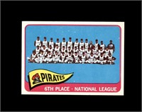 1965 Topps #209 Pittsburgh Pirates TC EX to EX-MT+