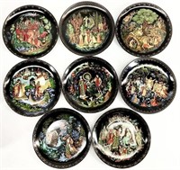 8p Russian Fairy Tales Collector's Plates