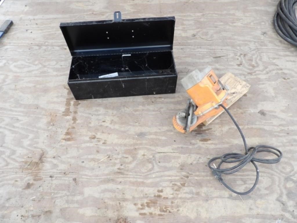 Chain Saw Sharpener & Tool Box