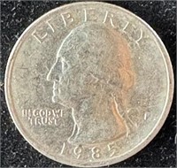 1985-P Mint Error? Quarter