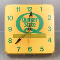Quaker State Light-Up Wall Clock