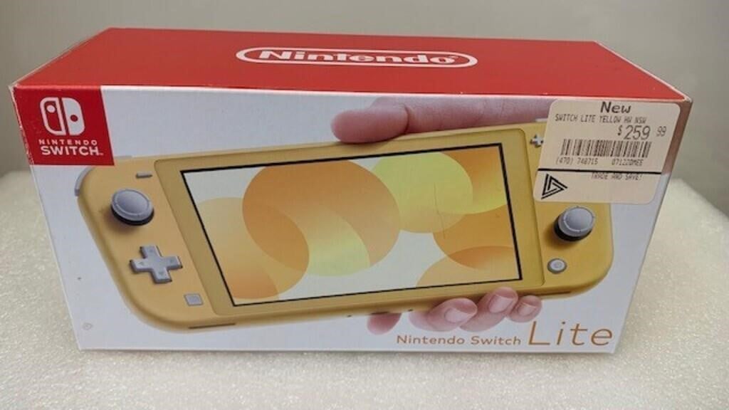 Nintendo Switch Lite Yellow Handheld System