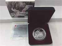 1997 Canadian Cased Proof Silver Dollar