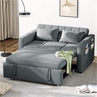 (READ)DWVO 55 Sofa Bed  3-in-1  Grey  Full