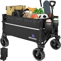 Collapsible Wagon Cart with Wheels Foldable