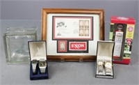Oil Company Memorabilia - Watches, Stamps & Banks