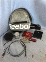 On The Go Electronics Lot Includes Small Reebok