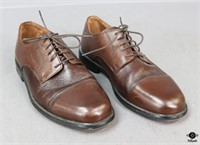Size 8 1/2 W Bostonian Brown Leather Lace-up Shoes