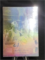 Michael Jordan Hologram Card 1992 Upperdeck