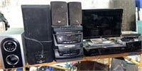 Electronics Equipment, Stereo, Speakers, Monitor