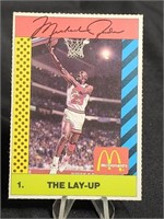 Michael Jordan Basketball Card #1 The Lay-Up