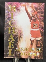 Michael Jordan Basketball Card Airborne Again