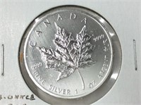 2012 Canadian 5 dollar Coin 1 oz silver .999