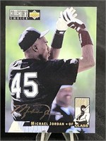 Michael Jordan Baseball Card Collectors Choice