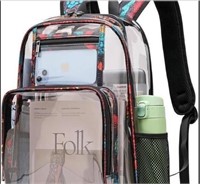 AUOBAG Clear Large Backpack PVC Approved