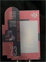 Michael Jordan Basketball Card Upper Deck Star
