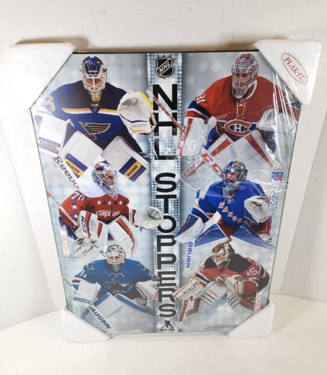 NEW NHL Stoppers Hockey Poster Board