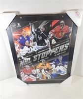 NEW NHL Stoppers 6 Goalie Montage Poster Board