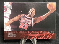 Michael Jordan Basketball Card Upper Deck 6:23