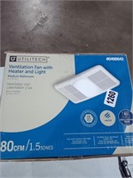 Utilitech Ventilation Fan With Heater And Light