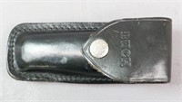 Buck Pocket Knife w/Leather Sheath