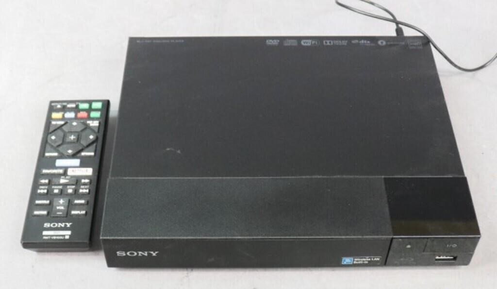 Sony Blue-Ray Disc/DVD Player w/Remote