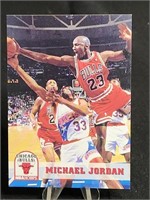 Michael Jordan Basketball Card NBA Hoops #28