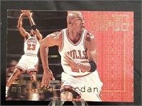 Michael Jordan Basketball Card Fleer '95-96 End 2