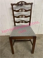 Lonely mahogany chair looking for home