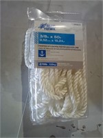 Bluehawk 3/8in X 50ft Twisted Anchor Line