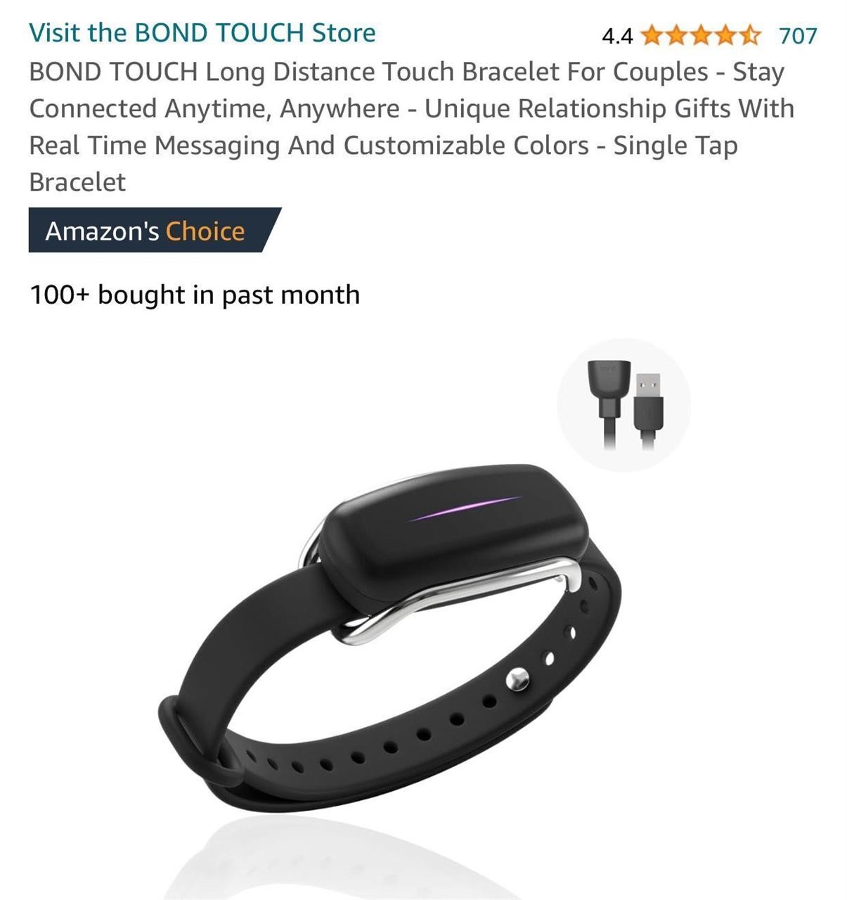 BOND TOUCH Long Distance Touch Bracelet