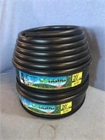 Set Of Two New 20 feet  Of Durable Rubber Garden