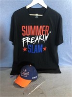 WWE Lot Features Xl Summer Slam T-Shirt & Hat