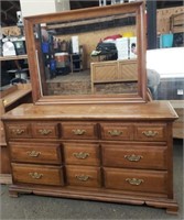 Riverside Wood Dresser w/ Mirror.