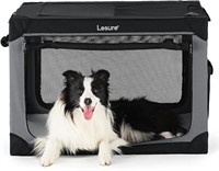 Lesure Soft Collapsible Dog Crate-36 Inch Portable
