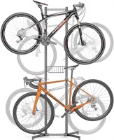 Cxwxc 2-/4-bike Storage Rack With Basket