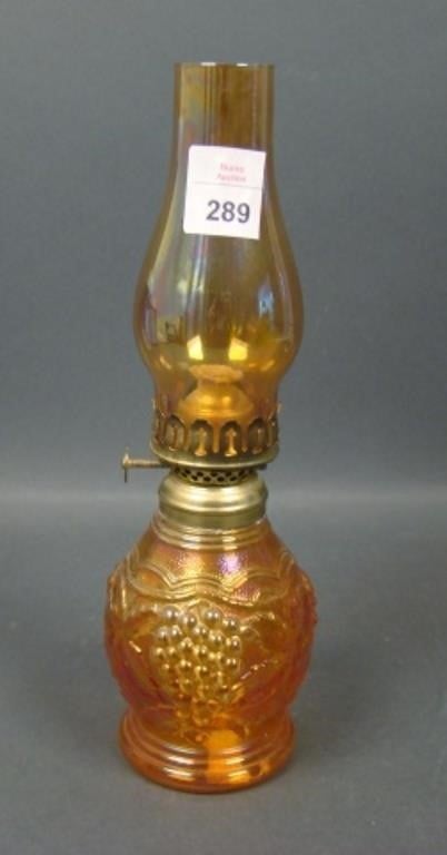 Marigold Imperial IG Grape Miniature Oil Lamp