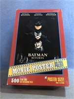 Batman Returns Movie Poster 500 Piece Puzzle.