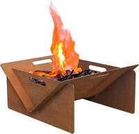 Portable Fire Pit Wood Burning Outdoor Firepit