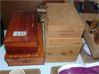 Lot of Wooden Boxes