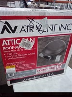 Air Vent Inc Roof Mounted Attic Fan