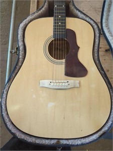 Power Play Acoustic Guitar with Lined Hardcase