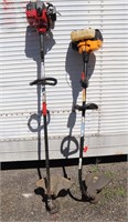 (2) Gas Powered String Trimmers
